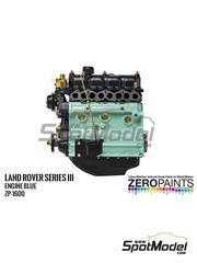 Zero Paints: Paint for airbrush - Engine Blue Land Rover Series III - 1 x 30ml