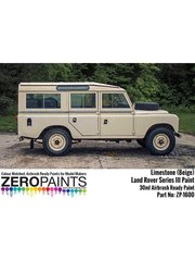 Zero Paints: Paint for airbrush - Limestone Beige Land Rover Series III - 1 x 30ml image