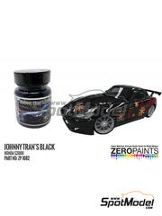 Zero Paints: Paint for airbrush - Black Johnny Tran's Honda S2000 sponsored by Fast & Furious - 1 x 60ml - for USCP reference 24T042