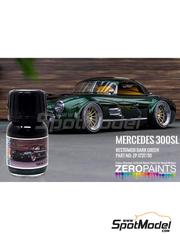 Zero Paints: Paint for airbrush - Mercedes 300SL Restomod Dark Green - 1 x 30ml