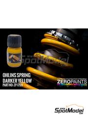 Zero Paints: Paint for airbrush - Darker Yellow Ohlins Spring - 1 x 30ml