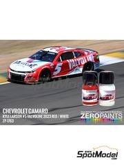 Zero Paints: Paints set for airbrush - Chevrolet Camaro Valvoline Red - White 2023 - 2 x 30ml