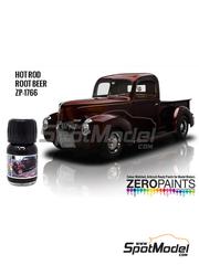 Zero Paints: Paint for airbrush - Hot Rod Root Beer Brown Metallic - 1 x 30ml