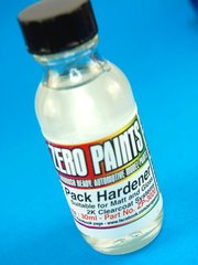 Zero Paints: Hardener - Spare Hardener for 2 Pack GLOSS Clearcoat Set - 1 x 30ml - for Zero Paints references ZP-3005, ZP-3006, ZP-3012 and ZP-3031