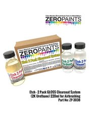 Zero Paints: Clearcoat - Etch - 2 Pack GLOSS Clearcoat System 2K Urethane - 1 x 60ml