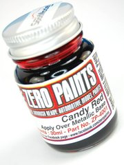 Zero Paints: Paint for airbrush - Candy Red Paint - 1 x 30ml - for Airbrush