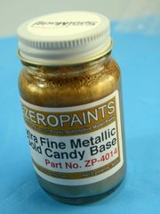 Zero Paints ZP-1312: Paint for airbrush Metallic Gold Paint