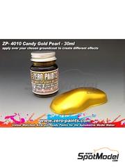 Zero Paints: Paint for airbrush - Candy Gold Pearl Paint - 1 x 30ml - for Airbrush