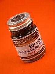 Zero Paints: Paint for airbrush - Bronze - Similar to X-33 - 1 x 30ml