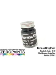 Zero Paints: Paint for airbrush - German Grey similar to Tamiya XF-63 - 1 x 30ml - for Airbrush image