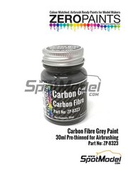 Zero Paints: Paint - Carbon Fibre Grey - 1 x 30ml
