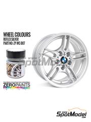 Zero Paints: Paint for airbrush - Wheel Colour Reflex Silver - 1 x 30ml image